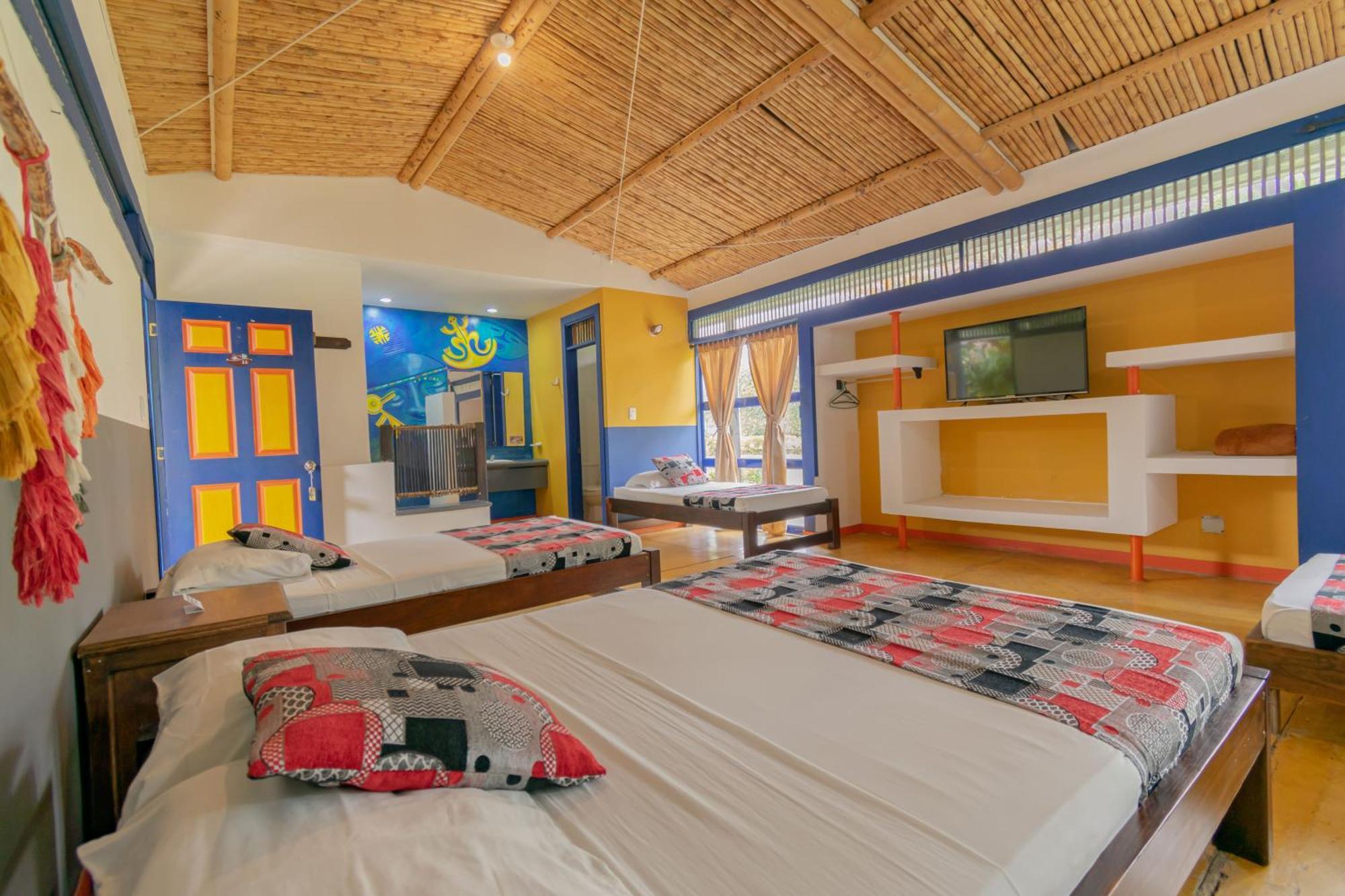 Hotel Campestre La Aldea Montenegro Buitenkant foto