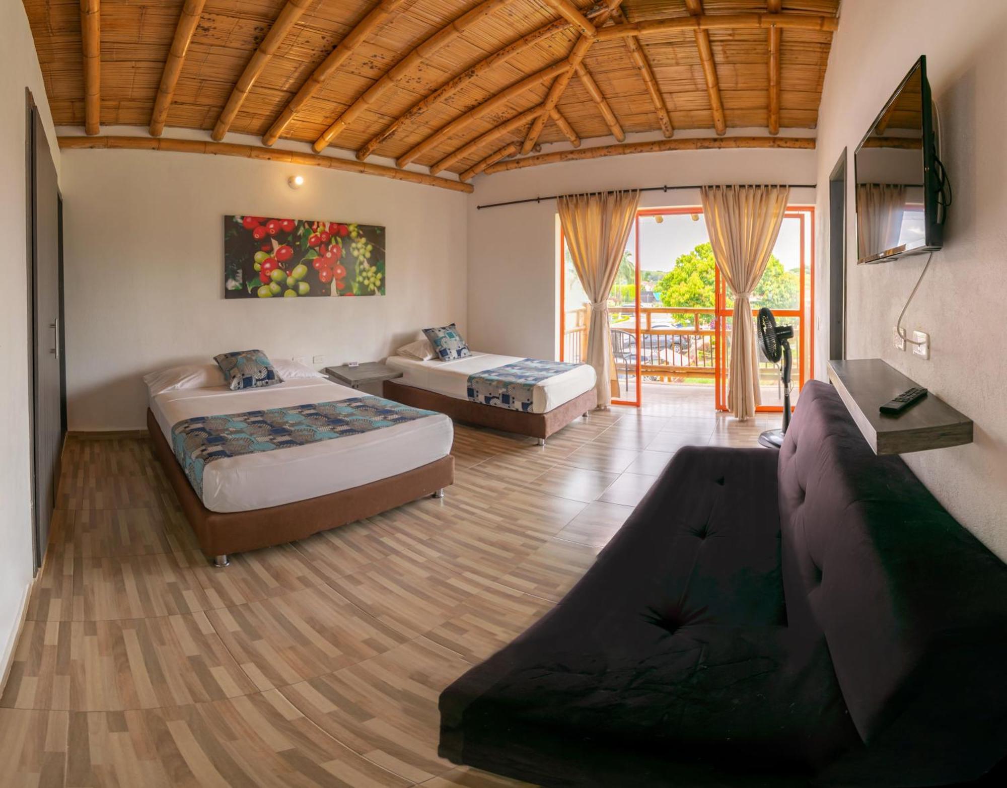 Hotel Campestre La Aldea Montenegro Buitenkant foto