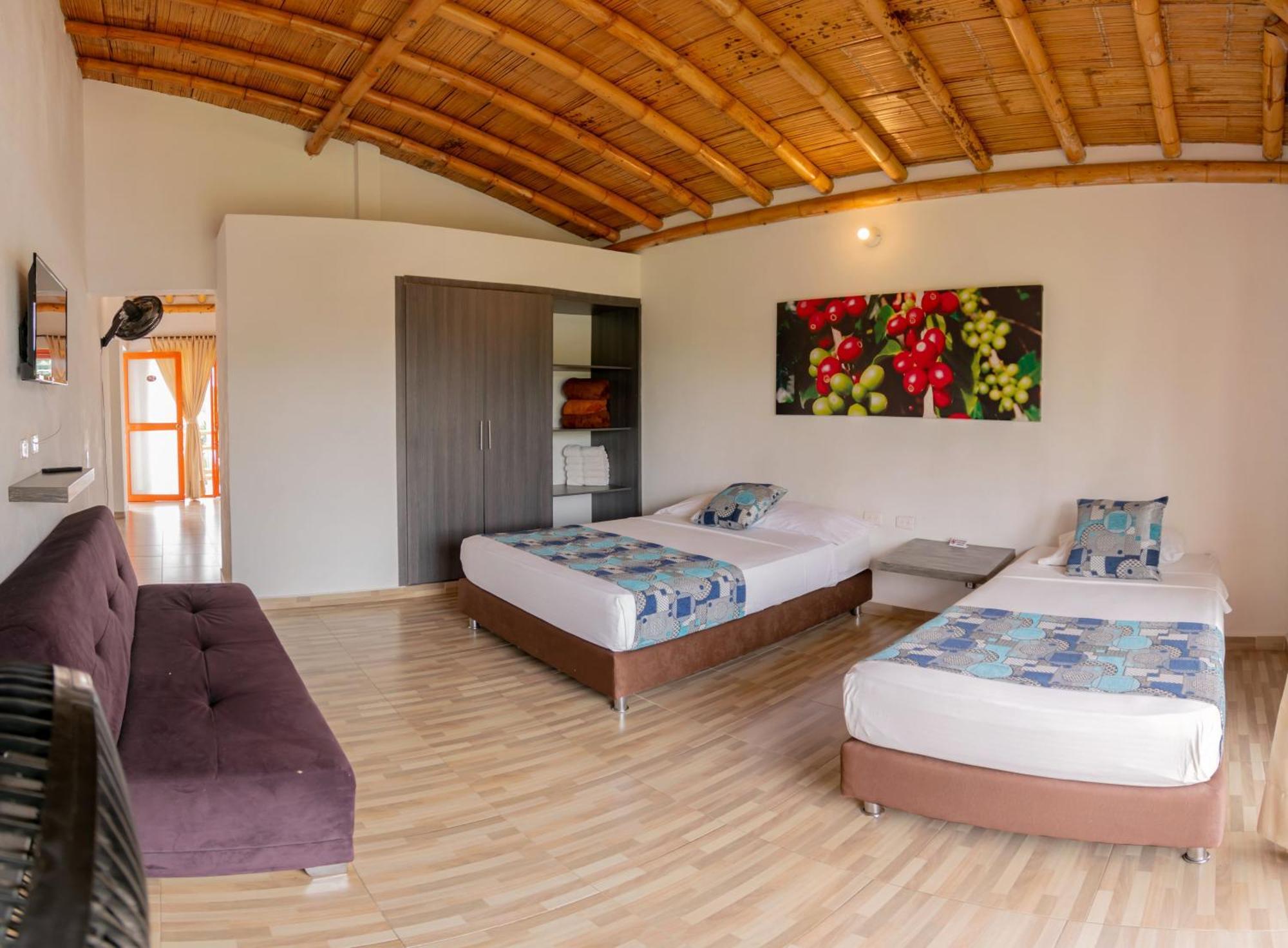 Hotel Campestre La Aldea Montenegro Buitenkant foto